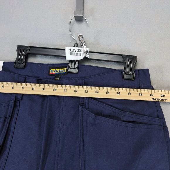 NWT Blaklader Workwear Navy Work Pants Men's 38x34 Knee Pad Utility Pockets 1625 - Picture 5 of 10